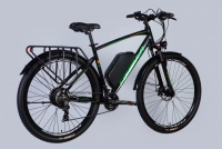 Велосипед 29" Formula eCURSOR man DD CS 48B 17.5А*г 500Вт (2025) чорно-зелений 1