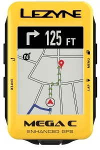 Велокомп'ютер Lezyne Mega C GPS Limited Yellow Edition 0