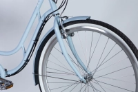 Велосипед 28" Dorozhnik eRETRO Vbr FR 36B 12.5А*г 500Вт (2025) светло голубой 4