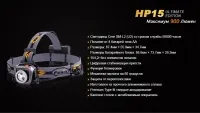 Налобный фонарь Fenix HP15 UE 16