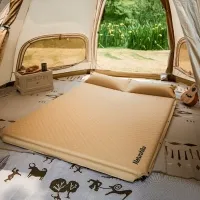 Коврик самонадувающийся двухместный Naturehike CNK2300DZ014, 30 мм, beige 2
