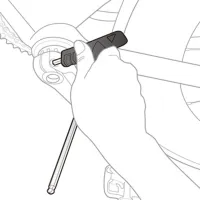 Шестигранники Topeak T-Handle DuoHex Wrench Set, 2/2.5/3/4/5/6mm, 6 tools 2