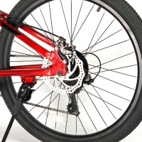 Велосипед 24" RoyalBaby Dart 7 Speeds (2024) OFFICIAL UA червоний 4