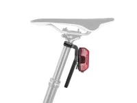 Тримач Topeak DP Mount, dropper post mount, for installing bottle cage, large rear bikepacking bag/saddle bag and tail light; aluminum; fit dropper seat post 22-27 mm 4