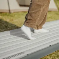 Матрас надувной Naturehike CNK2450WS035, 95 мм, со встроенной помпой, white 3