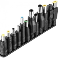 Универсальная мобильная батарея PowerPlant 24000mAh, PD 60W, DC 12-24V 9 коннекторов, 2xUSB-C,USB-A QC3.0,Wireless 5