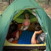 Коврик надувной Naturehike FC-10 NH19Z032-P, 65 мм, blue 7