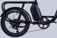 Велосипед 20" Dorozhnik eADAMANT DD FR 48B 17.5А*г 500Вт (2025) черный 4