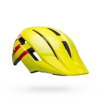 Шлем детский Bell Sidetrack II strike gloss hi-viz/red 2