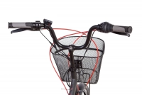 Велосипед 24" Formula SMART (2022) темно-серый с красным (м) с корзиной и багажником 5