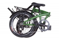 Велосипед 20" Dorozhnik ONYX Vbr (2022) хаки (м) с багажником и крыльями 0