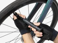 Насос Topeak Roadie 2Stage, 160psi/11bar, aluminum barrel & thumb lever, 16.2cm, Presta only, black 3