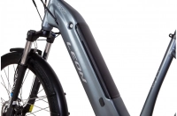 Велосипед 27.5" Leon Oxford 500Вт (2022) графітовий (м) 2