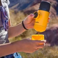 Портативна еспресо-кавоварка Wacaco Nanopresso, yellow 4