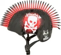 Шлем C-Preme Raskullz Skull Hawk черно-красный 0