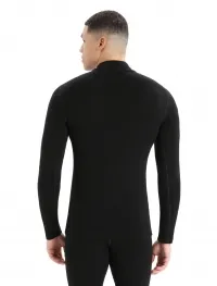 Термофутболка з довгим рукавом ICEBREAKER Men Merino 260 Tech LS Turtleneck black 0