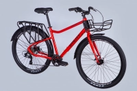 Велосипед 27.5" Dorozhnik UTILITY DD CS (2025) помаранчево-червоний 0