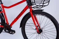 Велосипед 27.5" Dorozhnik UTILITY DD CS (2025) помаранчево-червоний 5