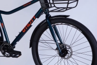 Велосипед 27.5" Dorozhnik UTILITY DD CS (2025) синьо-зелений 4