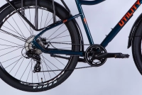 Велосипед 27.5" Dorozhnik UTILITY DD CS (2025) синьо-зелений 2