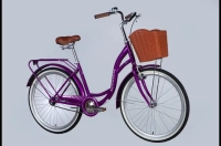 Велосипед 26" Dorozhnik AQUAMARINE BH (2025) бузковий  0
