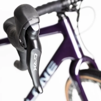 Велосипед 28" Cyclone CGX (2022) черно-фиолетовый 15