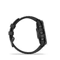 Смарт часы Garmin Fenix 7 Pro Sapphire Solar Edition Carbon Grey DLC Titanium with black band 5