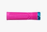Гріпси Race Face Chester Lock-On Grips (31x136 mm) magenta/turquoise 2