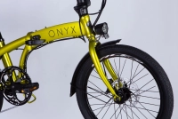 Велосипед 20" Dorozhnik eONYX DD CS 36B 12.5А*г 500Вт (2025) горчичный (м) 2