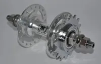 Втулка задняя NOVATEC A166SBT/F FIX-FIX 32H 10x165mm гайки, алюм. silver 0