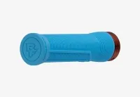 Грипсы Race Face Chester Lock-On Grips (31x136 mm) light blue / orange 2
