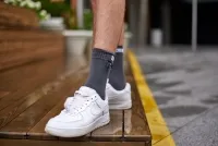 Шкарпетки водонепроникні Dexshell Waterproof Ultra Thin, темно-сірі 3