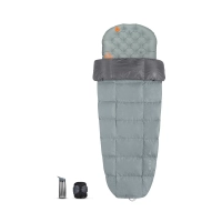 Спальник мішок-квілт Sea to Summit Cinder CdII Quilt ( 2/-4°C) 183 см, pale grey 6