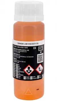 Минеральное масло низкой вязкости Shimano Mineral Oil для гидравлических тормозов 100мл 0 Минеральное масло низкой вязкости Shimano Mineral Oil для гидравлических тормозов 100мл 0