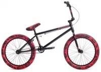 Велосипед BMX 20" Stolen CASINO XL 1 (21.00") 2019 black/red tie dye 0
