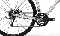Велосипед 28" Merida SILEX 200 matt silver 2