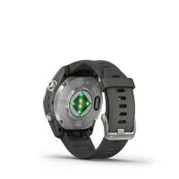 Смарт часы Garmin Fenix 7S Pro Sapphire Solar Carbon Grey DLC Titanium with black band 3