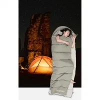 Спальный мешок Naturehike M300 NH20MSD02 (6°C) 220 см (левый), green 8