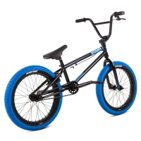 Велосипед 18" Stolen AGENT (2023) black w/dark blue tires 2