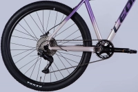 Велосипед 27,5" Leon XC Lady 75 HDD (2025) бузковий зі сріблястим 4