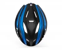 Шлем MET TRENTA 3K CARBON (MIPS) black blue metallic matt glossy 3