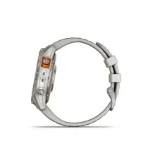 Смарт годинник Garmin Fenix 7 Pro Sapphire Solar Titanium with fog gray/ember orange band 4