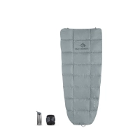 Спальный мешок-квилт Sea to Summit Cinder CdII Quilt ( 2/-4°C.) 198 см, pale grey 5