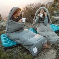 Спальный мешок Naturehike M400 CNK2350WS023 (1°C) 220 см (левый), green 0