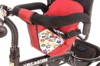 Велосипед детский 3-х колесный Kidzmotion Tobi Venture RED 5