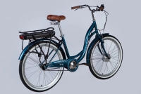 Велосипед 26" Dorozhnik eAQUAMARINE BH 36B 12.5А*г 350Вт (2025) темно синий 1