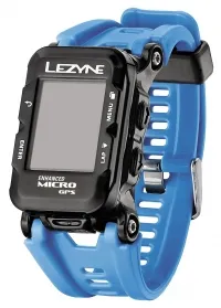 Часы-велокомпьютер Lezyne Micro GPS Watch blue 3