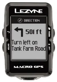 Велокомп'ютер Lezyne Macro GPS + датчик пульсу, швидкості і каденса 4