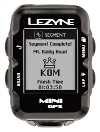 Велокомпьютер Lezyne Mini GPS + датчик пульса, скорости и каденса 5