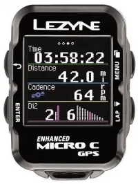 Велокомпьютер Lezyne Micro Color GPS + датчик пульса, скорости и каденса 4